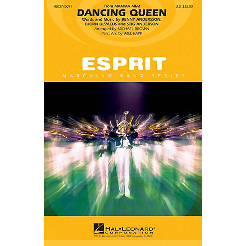 Hal Leonard Dancing Queen (from Mamma Mia!) Marching Band Level 3 by ABBA Arranged by Michael Brown