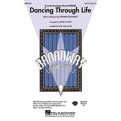 Hal Leonard Dancing Through Life (from Wicked) TTB Arranged by Audrey Snyder