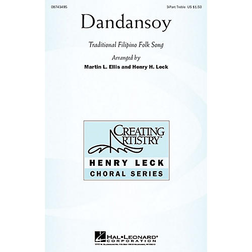 Hal Leonard Dandansoy 3 Part Treble arranged by Henry Leck