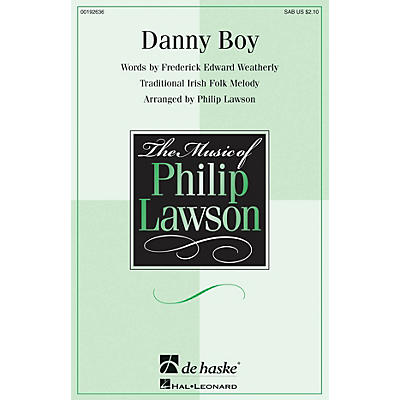 De Haske Music Danny Boy SAB arranged by Philip Lawson