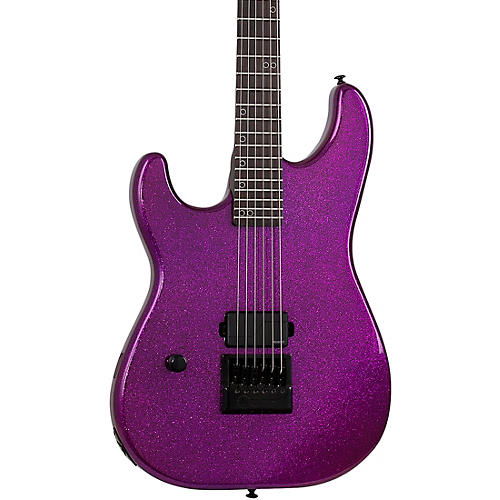 Schecter Guitar Research Danskimo-6 Left-Handed Electric Guitar Purple Sparkle