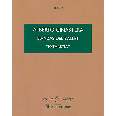 Boosey and Hawkes Danzas del Ballet Estancia (Study Score) Boosey & Hawkes Scores/Books Series by Alberto E. Ginastera