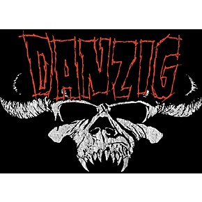 C&D Visionary Danzig Skull Logo Magnet | Musician's Friend