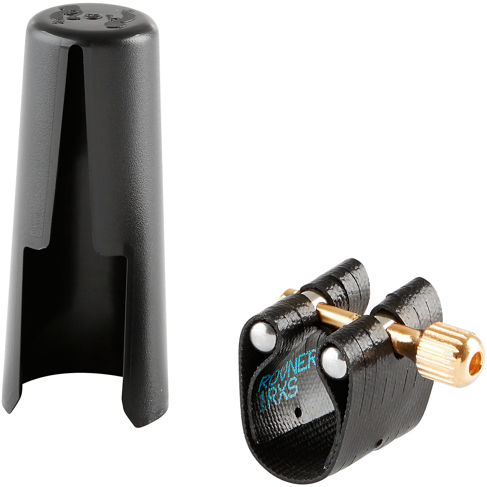 Rovner Dark Soprano Saxophone Ligature and Cap 1RXS Most Small Soprano