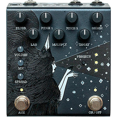 Old Blood Noise Endeavors Dark Star Stereo Reverb Effects Pedal -