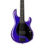 Ernie Ball Music Man DarkRay 5 5-String Electric Bass Guitar - Plasma Purple