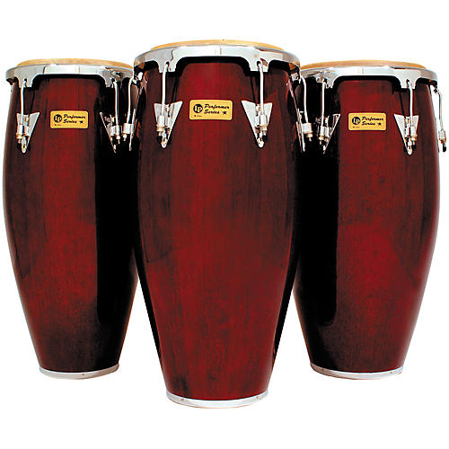 LP Darkwood Performer Series 3Piece Conga Set Musician's Friend