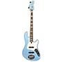 Used Lakland Darryl Jones 4 String Electric Bass Guitar Blue