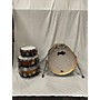 Used PDP Daru Jones New Yorker 4 Piece Kit Drum Kit Gold to Black Fade Sparkle