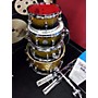 Used PDP by DW Daru Jones New Yorker Drum Kit Gold-to-Black Sparkle Fade Lacquer Finish