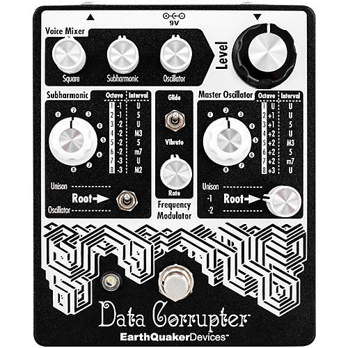 EarthQuaker Devices Data Corrupter Modulated Monophonic Harmonizing PLL