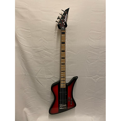 Jackson Dave Ellefson Signature KELLY BIRD IV Electric Bass Guitar RED AND BLACK