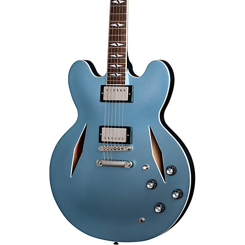 Epiphone Dave Grohl DG-335 Semi-Hollow Electric Guitar Condition 1 - Mint Pelham Blue