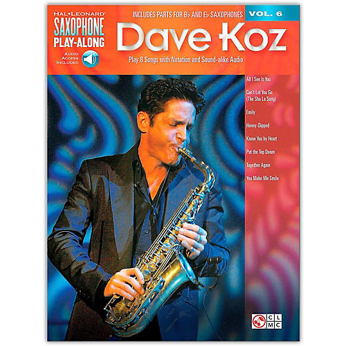 Hal Leonard Dave Koz - Saxophone Play-Along Vol. 6 Book/Online Audio