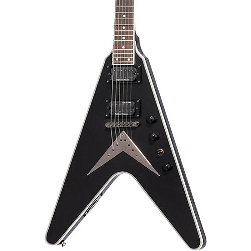 Epiphone Dave Mustaine Flying V Custom Electric Guitar Condition 1 - Mint Black Metallic