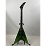 Used Kramer Dave Mustaine Rust In Peace Solid Body Electric Guitar ALIEN TECH GREEN