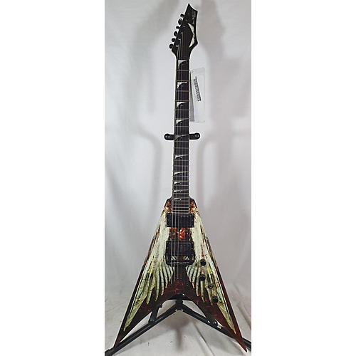 Angel of Death with Case Dean Dave Mustaine V Guitar