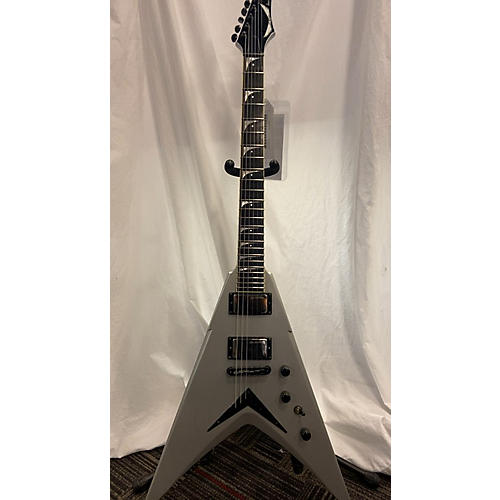 Dean Dave Mustaine VMNT Signature V Solid Body Electric Guitar Silver