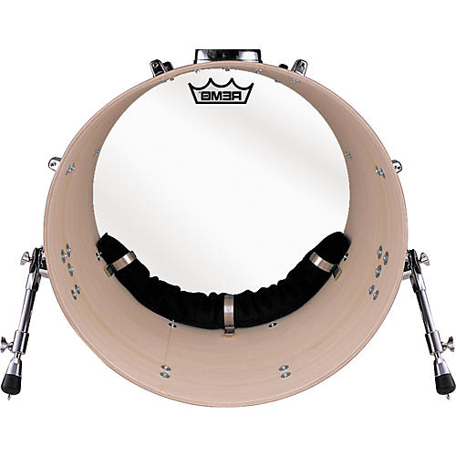 bass drum muffling techniques