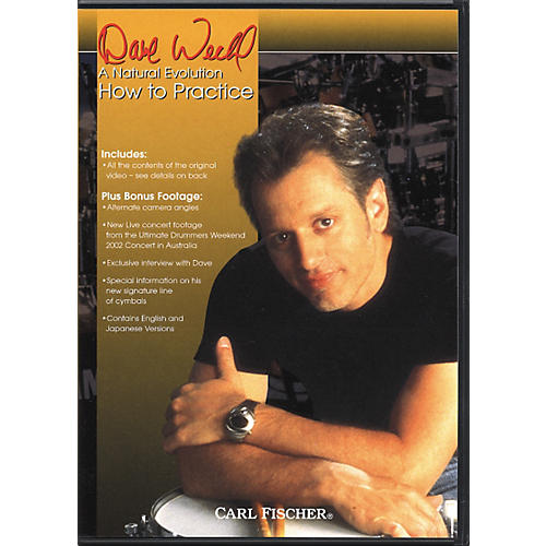 Dave Weckl How to Practice Drum DVD