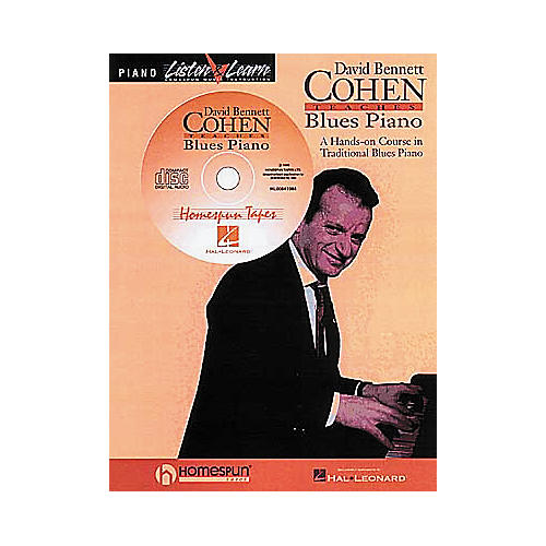 David Bennett Cohen Teaches Blues Piano Book/CD