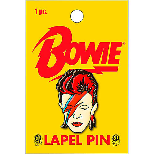 C&D Visionary David Bowie Metal Lapel Pin