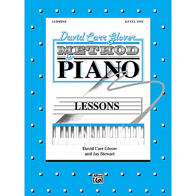 Alfred David Carr Glover Method for Piano Lessons Level 1