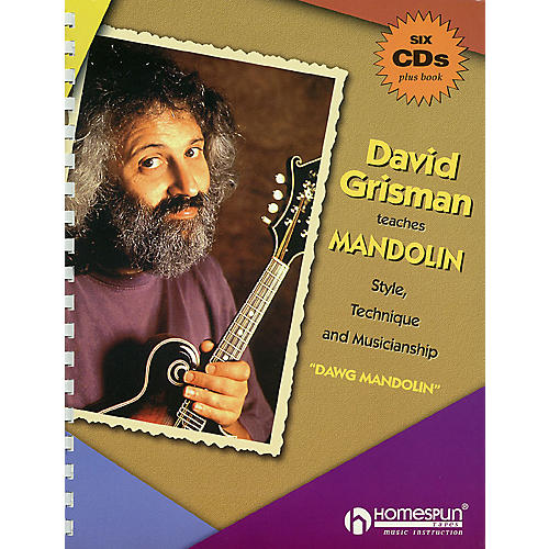 David Grisman Teaches Mandolin Guitar Series Softcover with CD Performed by David Grisman