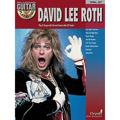 Hal Leonard David Lee Roth Guitar Play-Along Series Volume 27 Book with CD