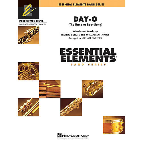Cherry Lane Day-O (The Banana Boat Song) Concert Band Level .5 to 1 Arranged by Michael Sweeney