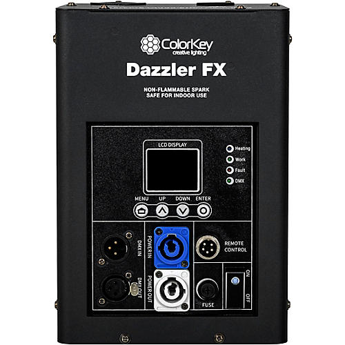 ColorKey Dazzler FX Cold Spark Machine Black