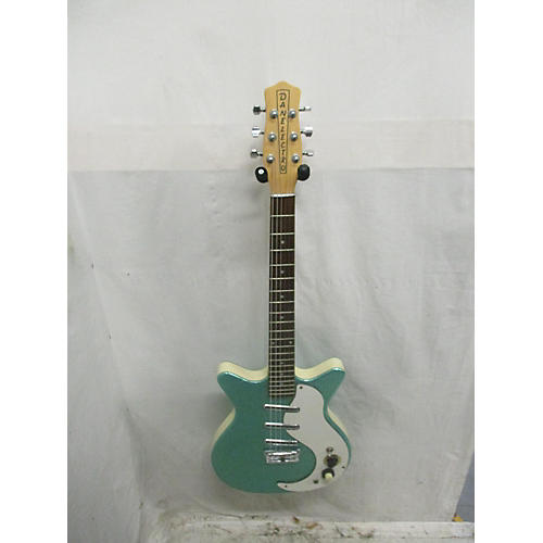 Danelectro Dc3 Solid Body Electric Guitar Green