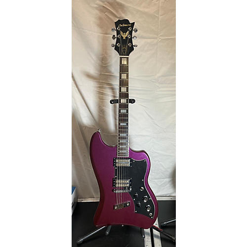 Guild DeArmond Jet Star Solid Body Electric Guitar Purple
