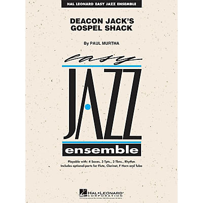 Hal Leonard Deacon Jack's Gospel Shack Jazz Band Level 2 Composed by Paul Murtha