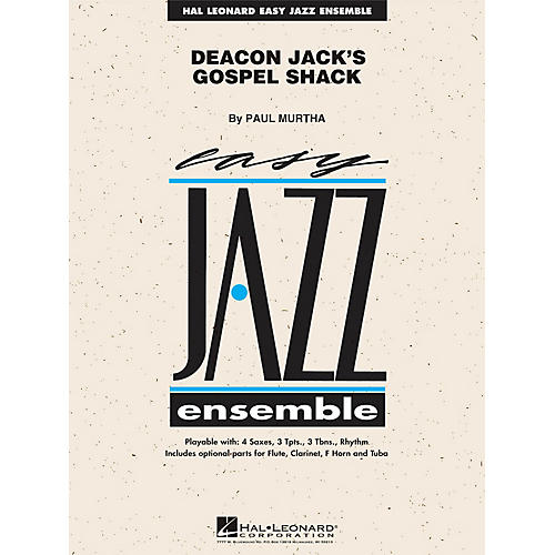 Hal Leonard Deacon Jack's Gospel Shack Jazz Band Level 2 Composed by Paul Murtha