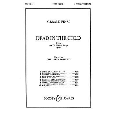 Boosey and Hawkes Dead in the Cold (from Ten Children's Songs, Op. 1) 2-Part composed by Gerald Finzi