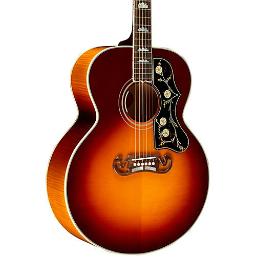 Gibson Dealer Select SJ-200 Standard 5A Flamed Maple Acoustic-Electric Guitar - Autumn Burst