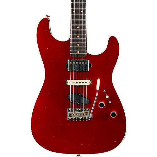 Fender Custom Shop Dealer Select Stratocaster HST Journeyman Electric Guitar Aged Candy Apple Red