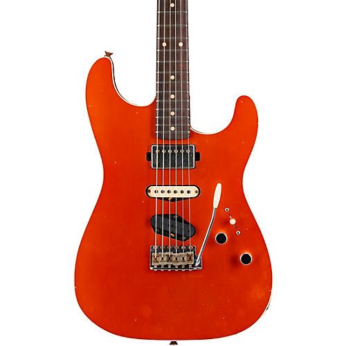 Fender Custom Shop Dealer Select Stratocaster HST Journeyman Electric Guitar Aged Candy Tangerine