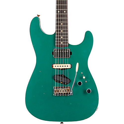 Fender Custom Shop Dealer Select Stratocaster HST Journeyman Electric Guitar Condition 2 - Blemished Aged Sherwood Green Metallic 197881036843