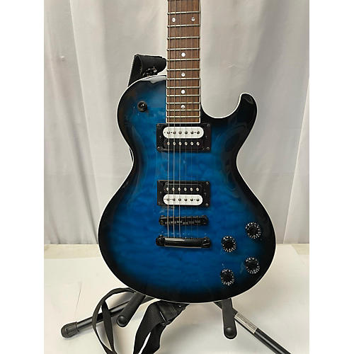 Dean Dean Thoroughbred X Quilt Maple Electric Guitar Solid Body Electric Guitar Blue