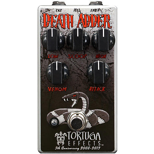 Tortuga Death Adder Metal-Stortion Guitar Distortion Effects Pedal 