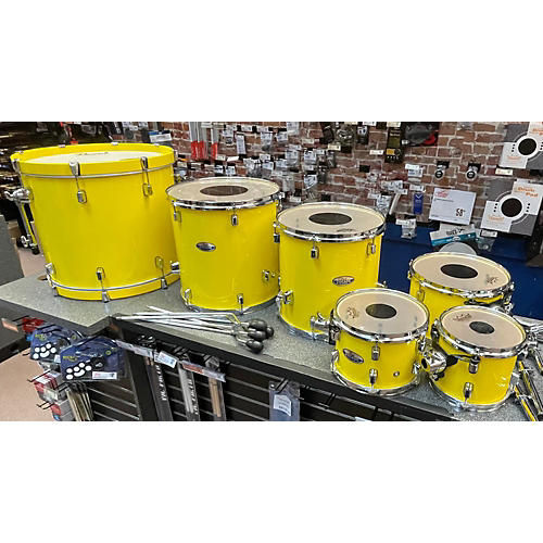 Pearl Decade Maple Drum Kit Yellow