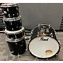 Used Pearl Decade Series Drum Kit Black