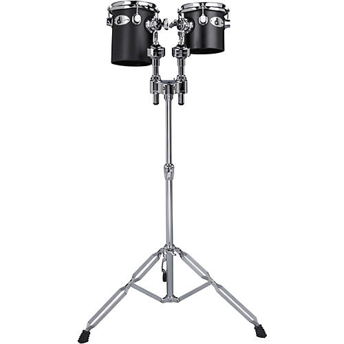 Ddrum Deccabons, Black 6 in. and 8 in. Black 6