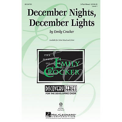 Hal Leonard December Nights, December Lights (Discovery Level 1) VoiceTrax CD Composed by Emily Crocker