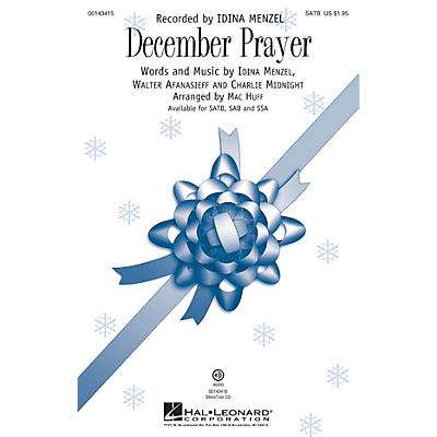 Hal Leonard December Prayer ShowTrax CD Arranged by Mac Huff