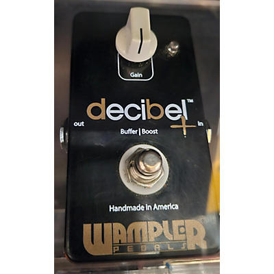 Wampler Decibel Plus Boost Buffer Effect Pedal