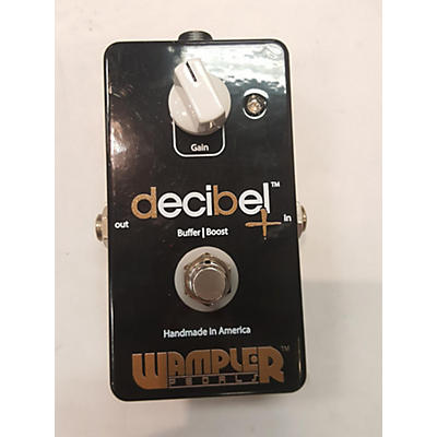 Wampler Decibel Plus Boost Buffer Effect Pedal