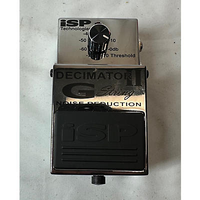Isp Technologies Decimator G String Noise Reduction Effect Pedal